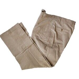 Murano Corduroy Pants Mens Khaki 34X32 Casual Travel Workwear